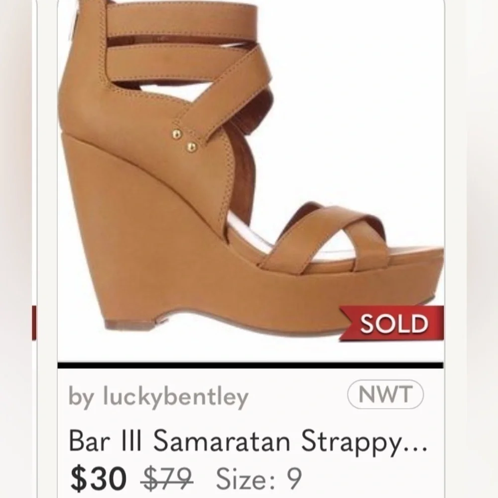 Nude Tan Vacation Wedges Open toe Size 11